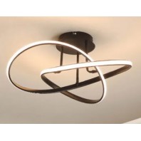 Vencha Lighting-Suko-CTC-500-BLK/WHT-3000K/5000K - Ceiling Light